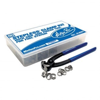 Motion Pro® - Stepless Clamp Fuel Line Fittings Kit with Pincer Tool