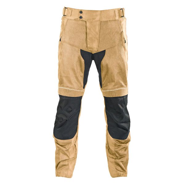 Motonation® - Cappra Vented Textile Pants (Small, Sand)