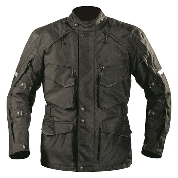 Motonation® - Pursang Tourventure 3/4 Length Textile Jacket (Small, Black)