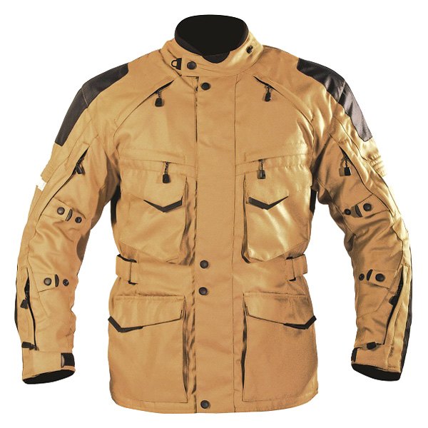 Motonation® - Pursang Tourventure 3/4 Length Textile Jacket (Small, Sand)