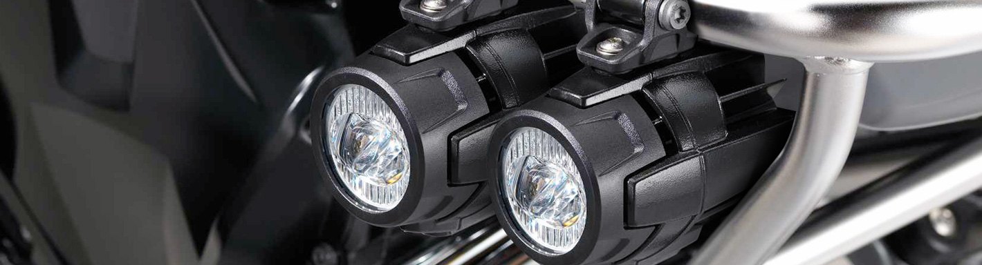 Chrome 20w LED Amber Fog Mini Trail Lights Spot Beam for Motorcycle  Off-road Truck ATV UTV RV 12V