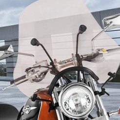 Cruiser Bike Windshields & Windscreens - MOTORCYCLEiD.com