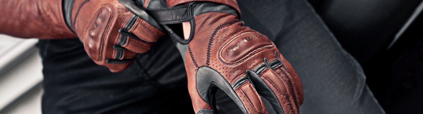 Motorcycle Men's Short Cuff Gloves