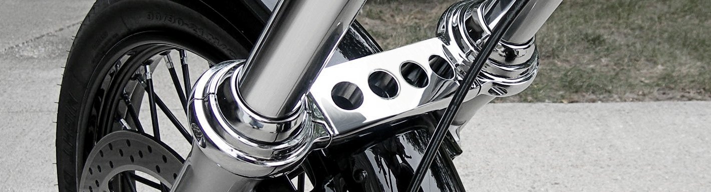 Harley Davidson Fork Accessories | Covers, Braces, Deflectors