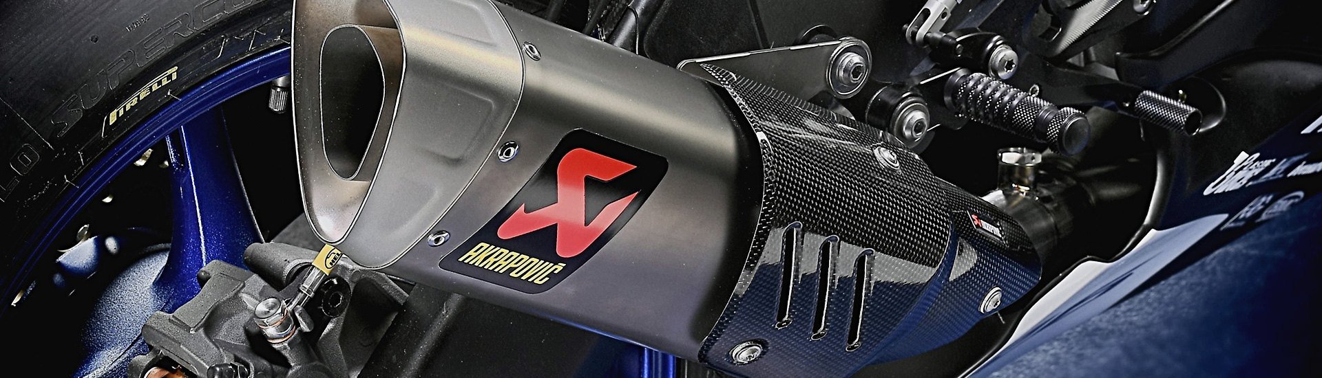 ZR-7 AKRAPOVIC Slip-on Silencer, Slip On Exhausts