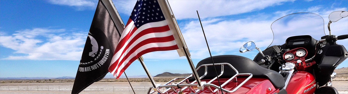 motorcycle flags and mounts harley davidson