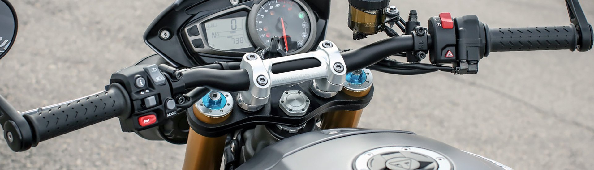 Motorcycle Handlebars & Controls
