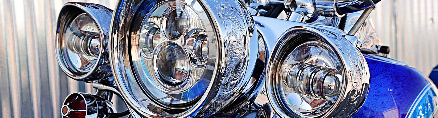 Motorcycle Headlight & Spotlight Visors