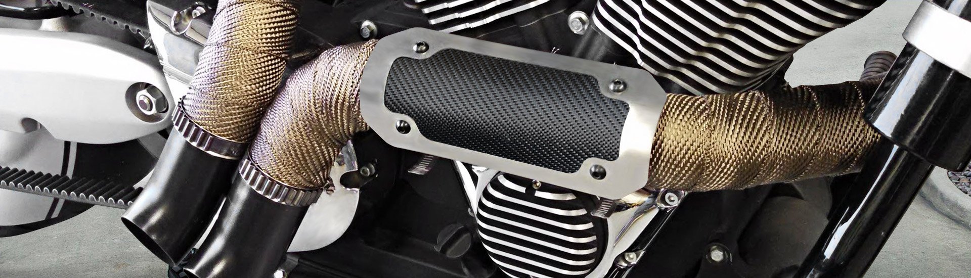 Harley Davidson Motorcycle Heat Deflectors Exhaust Engine Motorcycleid Com