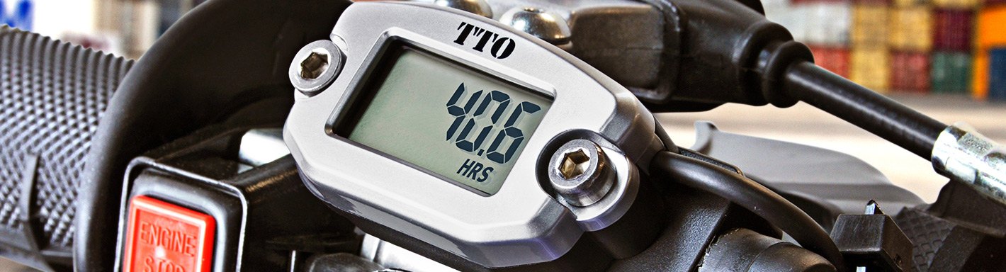 Universal Motorcycle Hour Meters, Timers & Clocks