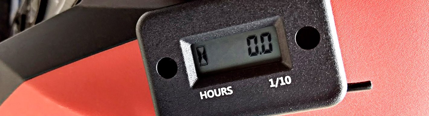 Motorcycle Hour Meters, Timers & Clocks