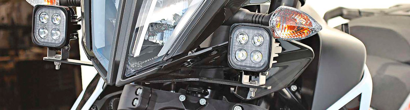 Motorcycle LED Auxiliary Lights