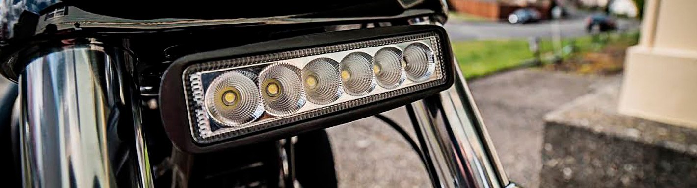 Universal Motorcycle LED Light Bars