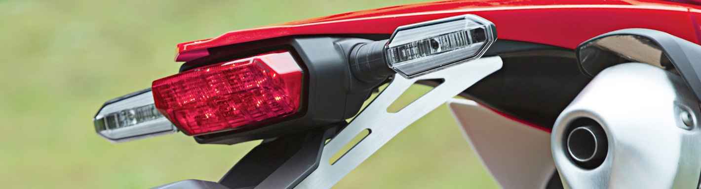Mini Blinker LED Soto schwarz klar für KTM Enduro 690 R Bj 2009-2015 