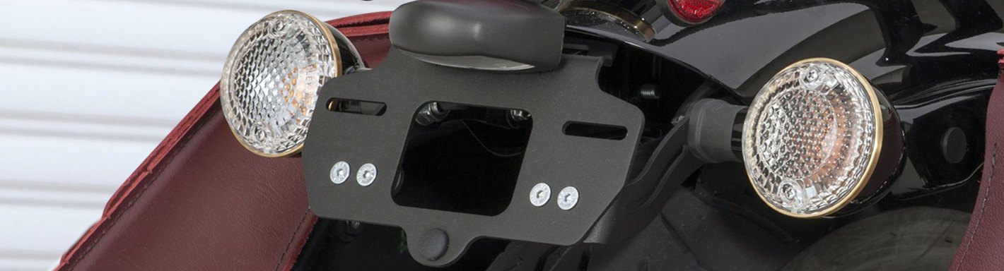 Universal Motorcycle License Plate Brackets & Hardware