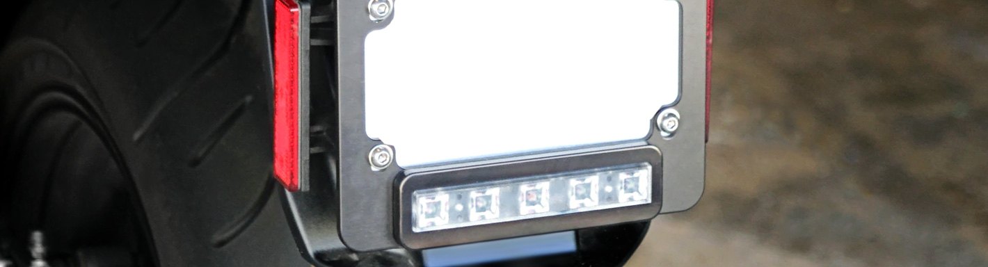 Universal Motorcycle License Plate Lights