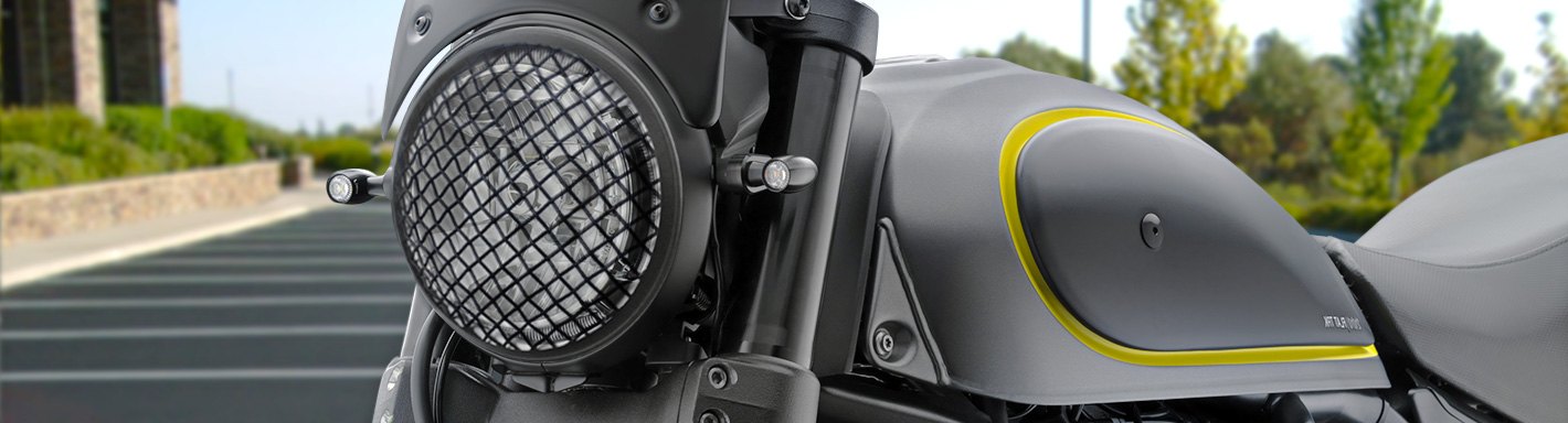 Universal Motorcycle Light Covers & Grilles