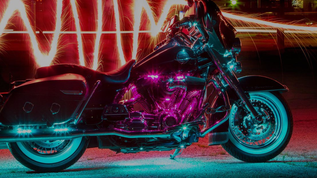 Motorcycle Lighting Headlights, Accessory Lighting