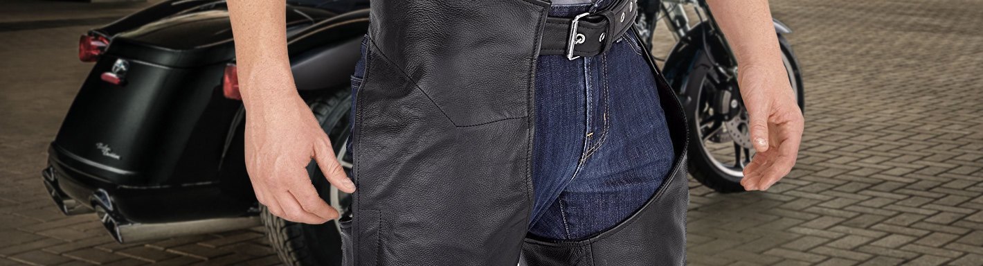 Motorcycle Men's Leather Pants & Chaps