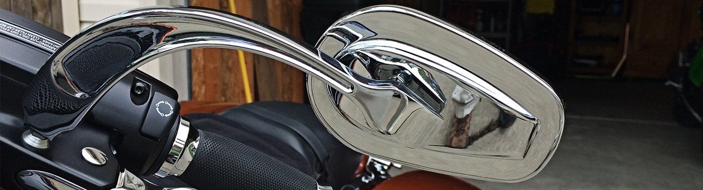 Unique Solid Aluminum custom design Replacement side mirrors for motorcycles 