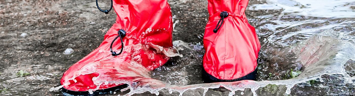 Motorcycle Rain Boot Covers