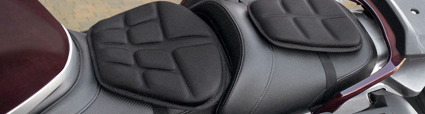 Motorcycle Seat Gel Pads & Air Cushions | Sheepskin, Vinyl