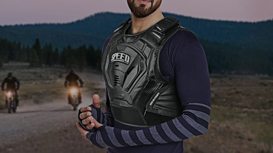 DualSport Bike Body Armor & Protection Guards, Braces