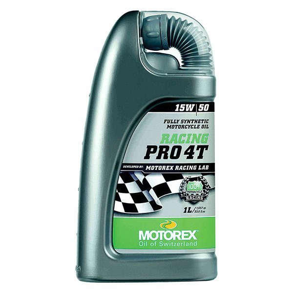 Motorex® - Racing Pro 4T SAE 15W-50 Synthetic Engine Oil, 1 Liter