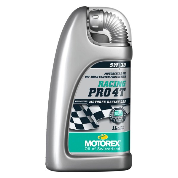 Motorex® - Racing Pro SAE 5W-30 Synthetic 4T Engine Oil, 1 Liter