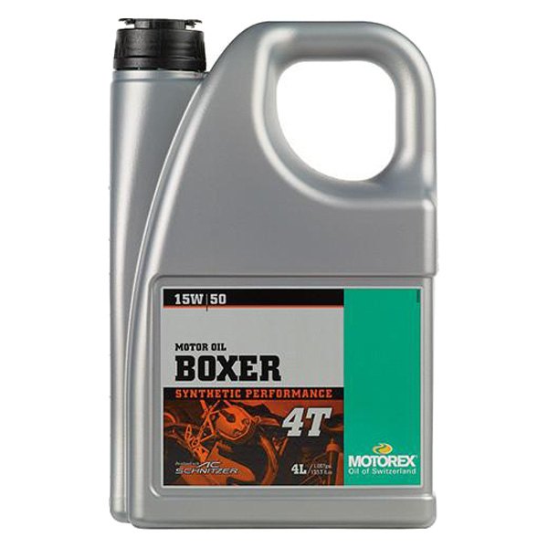 Motorex® - Boxer 4T SAE 15W-50 Synthetic Engine Oil, 4 Liters