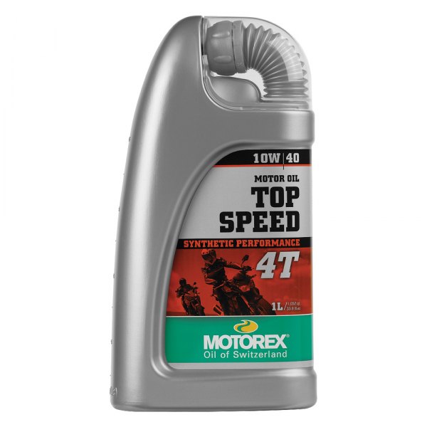 Motorex® - Top Speed 4T SAE 10W-40 Synthetic Engine Oil, 1 Liter