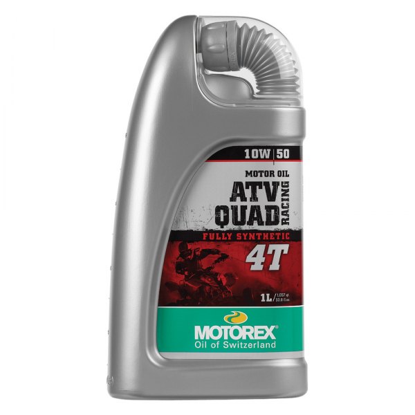 Motorex® - ATV/Quad 4T Racing SAE 10W-50 Synthetic Engine Oil, 1 Liter