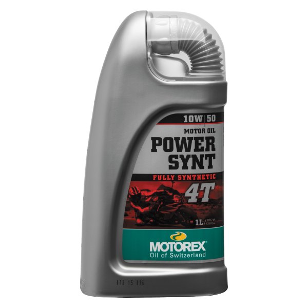 Motorex® - Power Synthetic 4T SAE 10W-50 Synthetic Engine Oil, 1 Liter