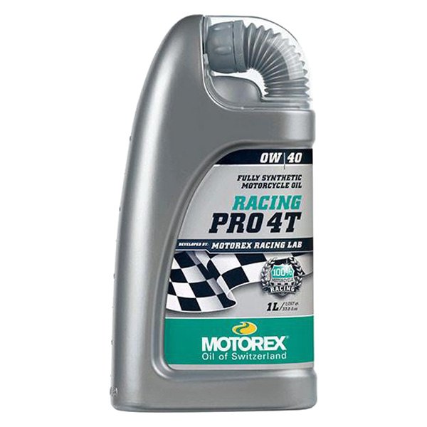 Motorex® - Racing Pro 4T SAE 0W-40 Synthetic Engine Oil, 1 Liter