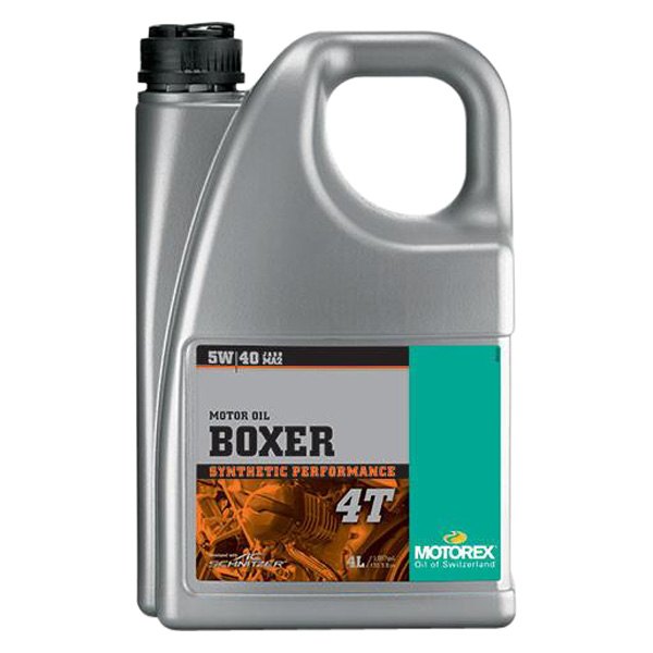 Motorex® - Boxer 4T SAE 5W-40 Synthetic Engine Oil, 4 Liters