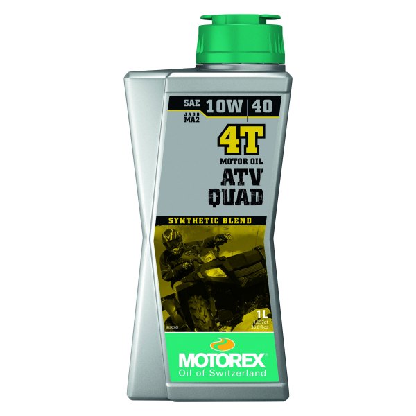 Motorex® - ATV/Quad 4T SAE 10W-40 Semi-Synthetic Engine Oil, 1 Liter