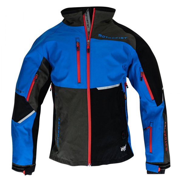 Motorfist® - Rekon X Men's Jacket (Medium (Standart), Blue/Red)