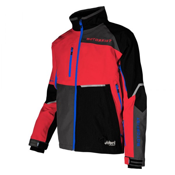Motorfist® - Rekon X Men's Jacket (2X-Large (Standart), Pink/Blue)