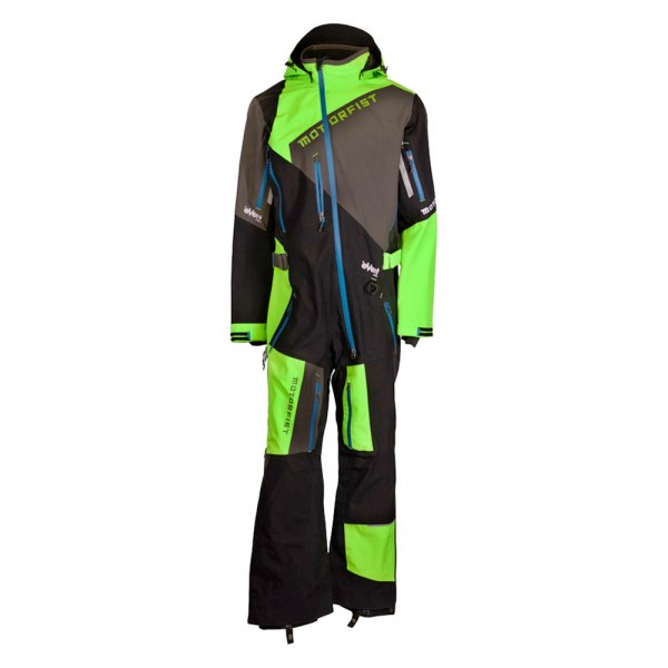 Motorfist® - Blitz II Women's Suit (2X-Large (Standart), Black/Green)