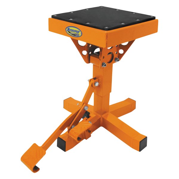 Motorsport Products® - P-12 Orange Lift Stand