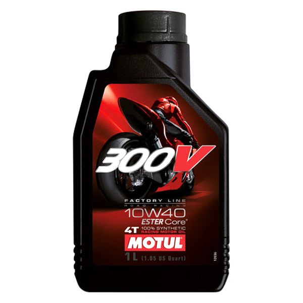 Motul USA® - 300V SAE 10W-40 Synthetic FL Road Racing Motor Oil, 1 Liter