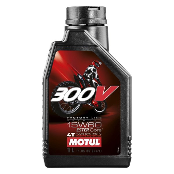 Motul USA® - 300V SAE 15W-50 Synthetic FL Road Racing Motor Oil, 60 Liters
