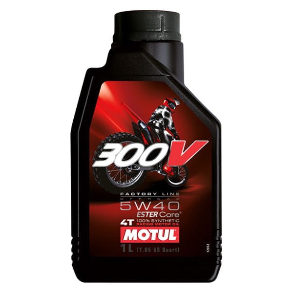 Motul USA® - 300V SAE 5W-40 Synthetic FL Road Racing Motor Oil, 1 Liter