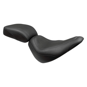 Mustang® - Wide Tripper™ Black Passenger Seat