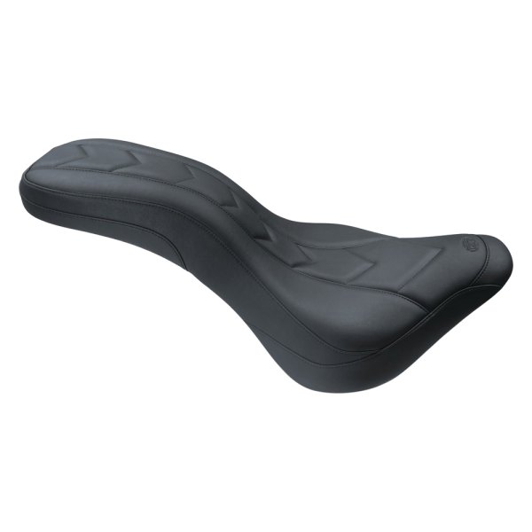 Mustang® - DayTripper™ Black One-Piece Seat with Apex Stitching