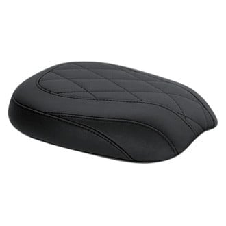 Mustang® - Wide Tripper™ Black Passenger Seat