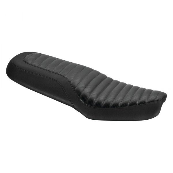 Mustang® - Classic Black One-Piece Seat with Tuck & Roll Stitching