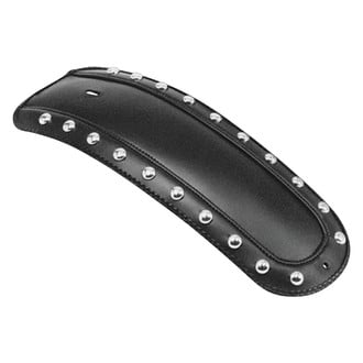 Mustang® - Chrome Studded Black Fender Bib
