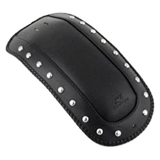Mustang® - Chrome Studded Black Fender Bib
