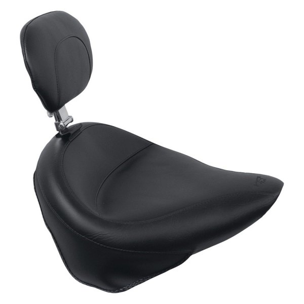 Mustang® - Wide Touring Solo Seat with Driver Backrest